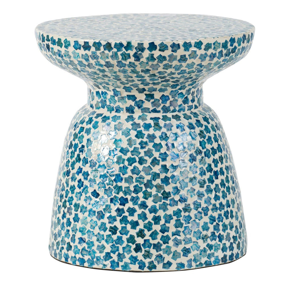 Sonata Shell Stool Side Table