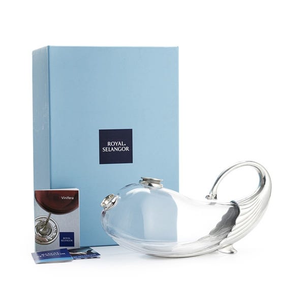 Royal Selangor 1L Whale Pewter Decanter & Funnel Set