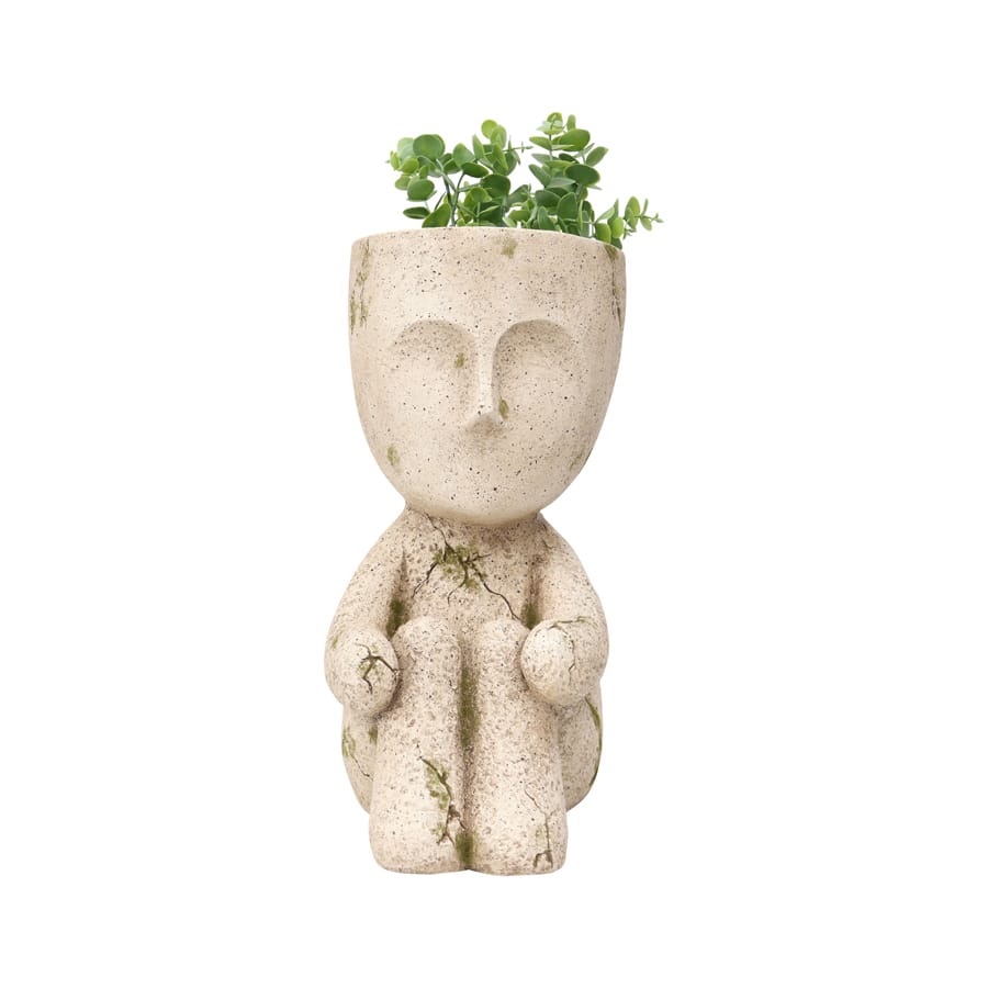 Arty Child Knees Up Outdoor Planter