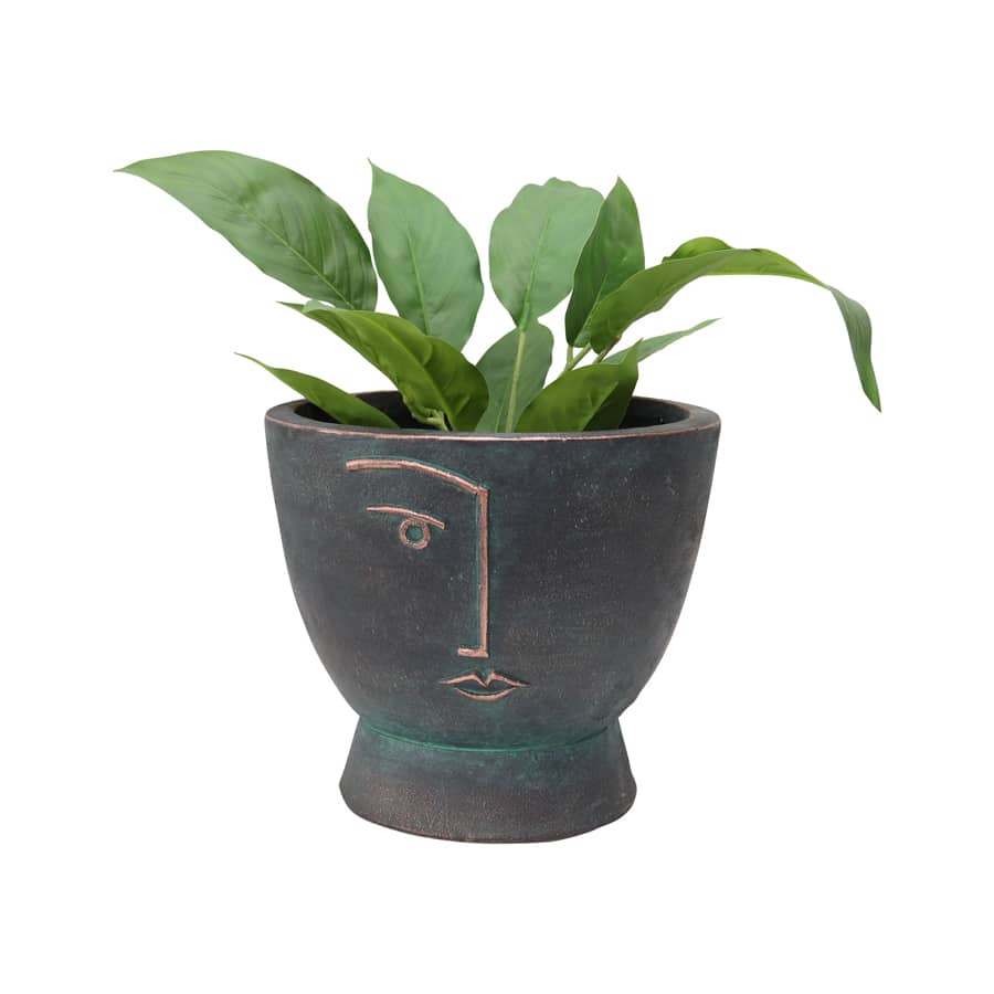 Short Pablo Noir Plant Potter