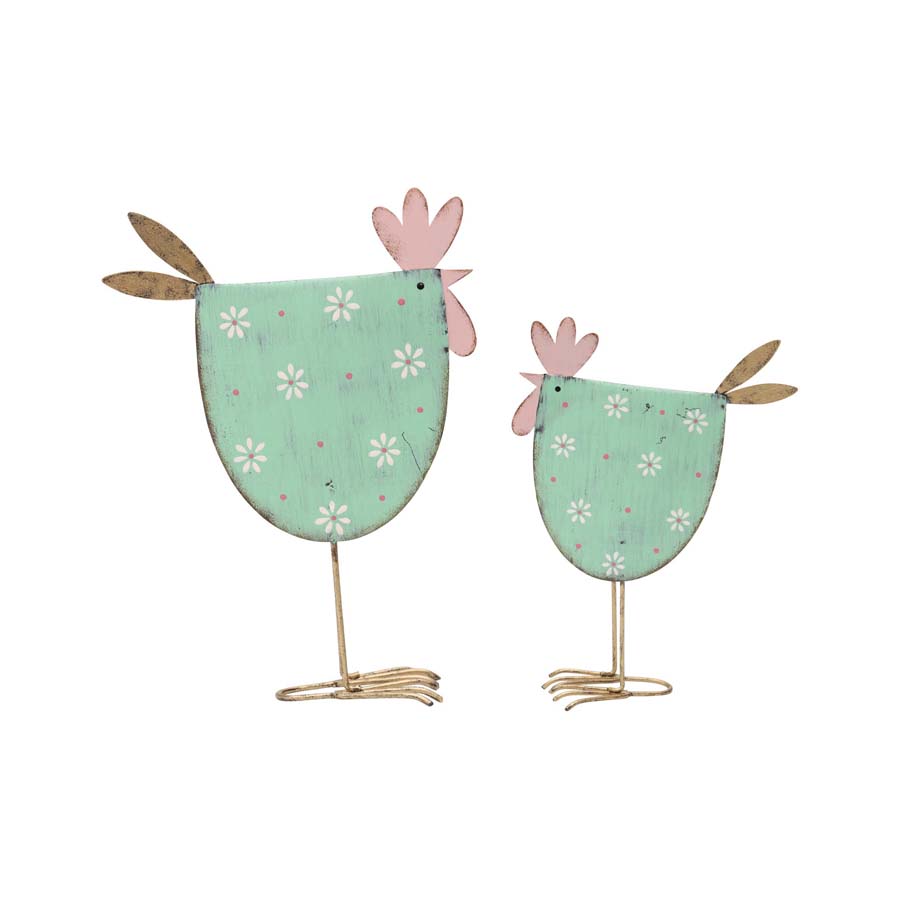 Mum & Child Glamorous Chicken Set of 2