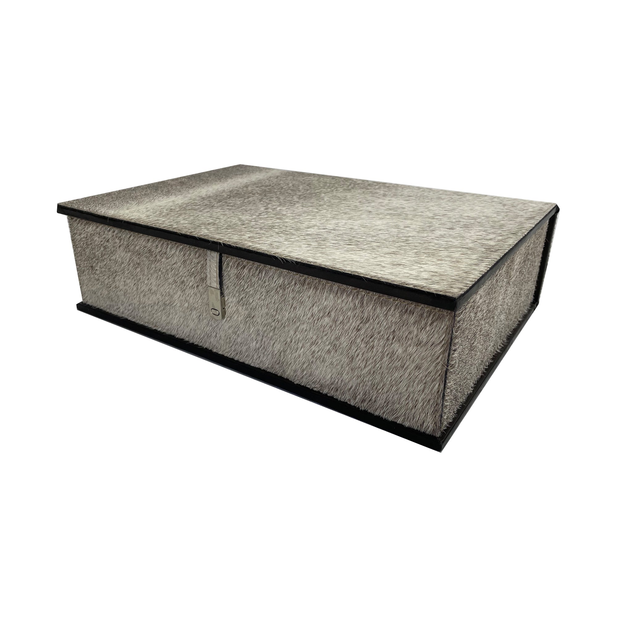 Sleek Rectangle FUR Trinket Box (Available in 2 Colors)