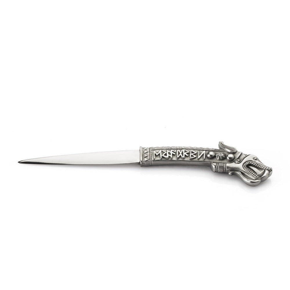 Royal Selangor Hound Head Pewter Letter Opener