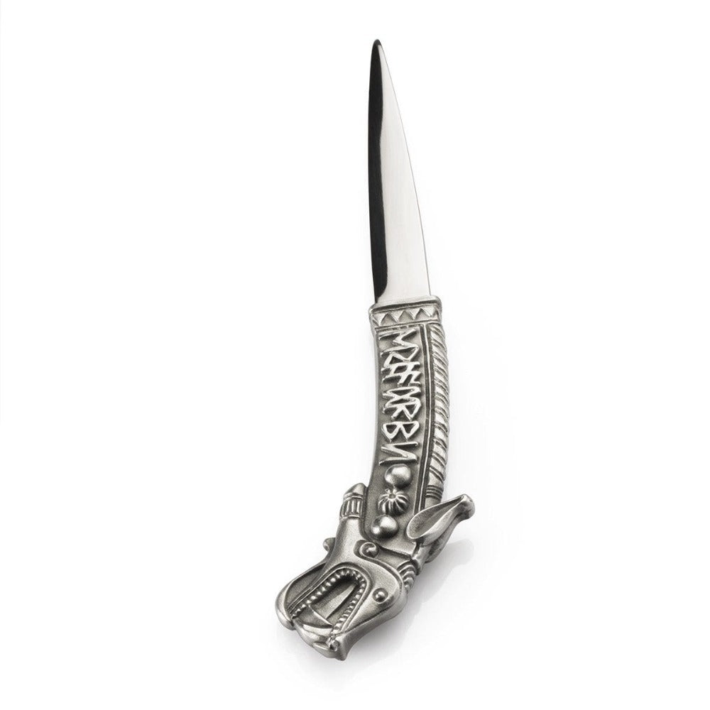 Royal Selangor Hound Head Pewter Letter Opener