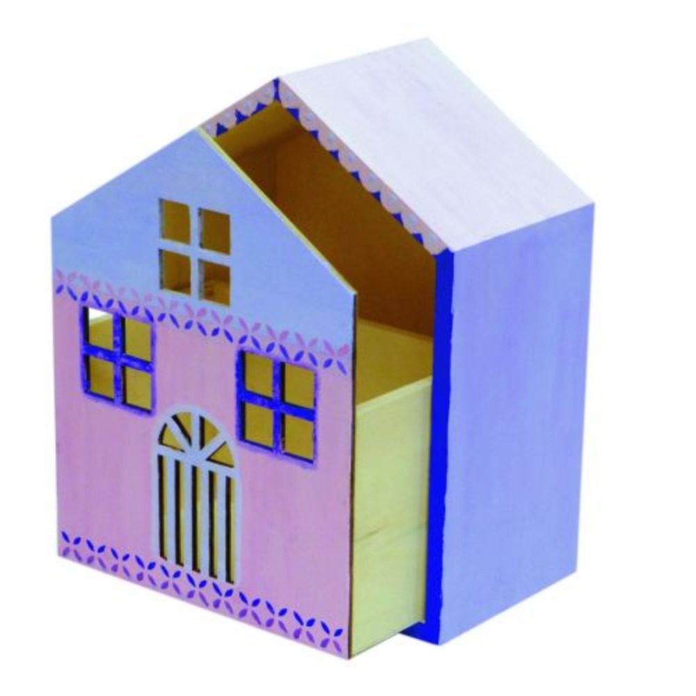 Paint Your Own Wooden Home Box