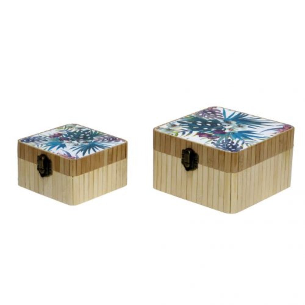 Paint Your Own Set of 2 Nesting Wooden Boxes