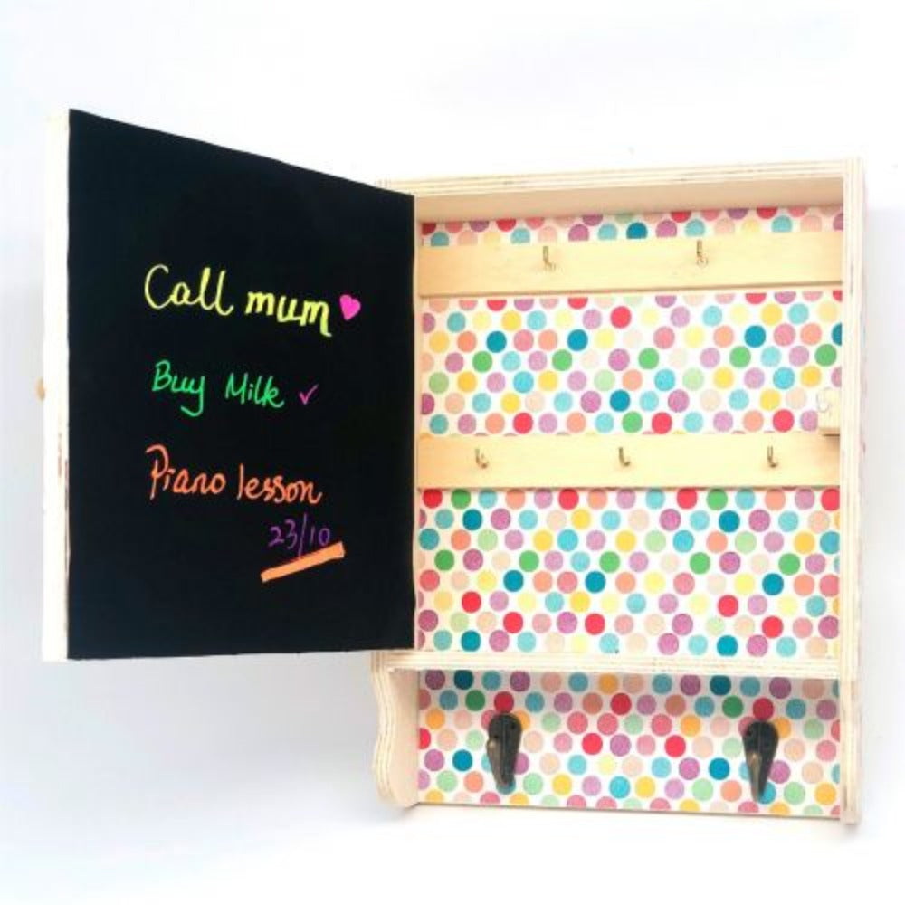 Paint Your Own Wooden Key Hanging Cabinet