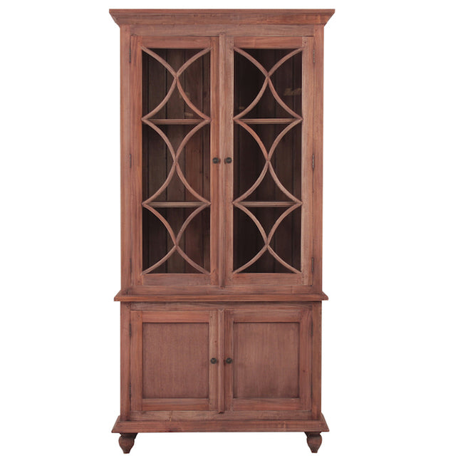 Country Cottage Display Cabinet - Natural