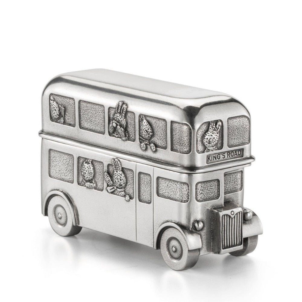 Royal Selangor Routemaster Double Decker Bus Pewter Container