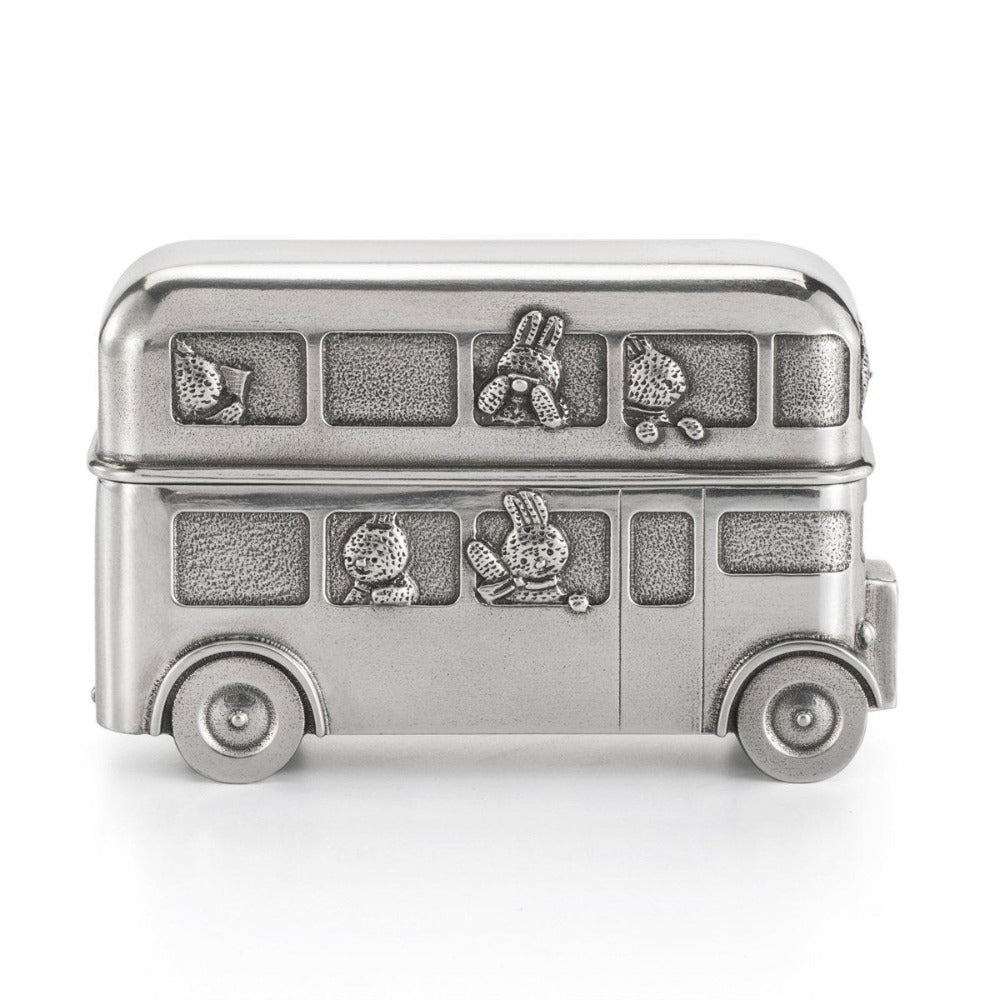 Royal Selangor Routemaster Double Decker Bus Pewter Container