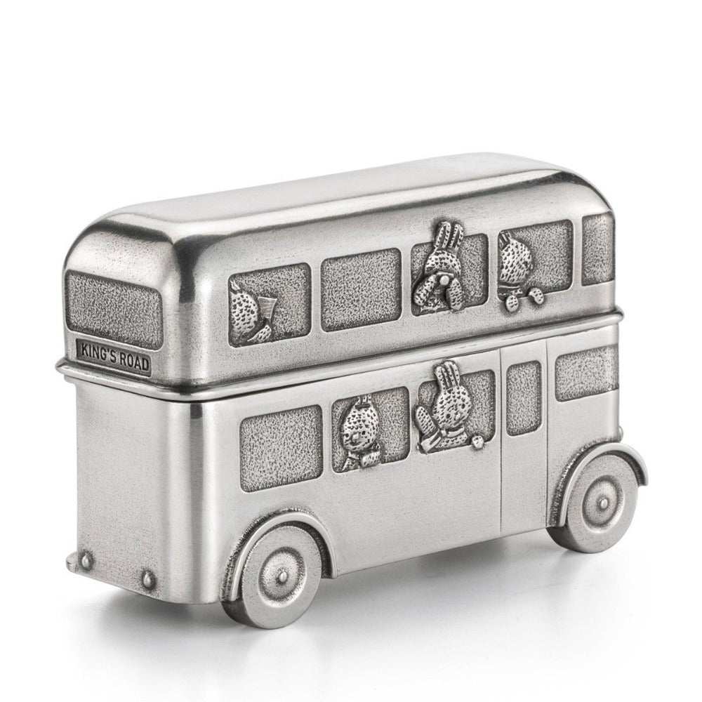 Royal Selangor Routemaster Double Decker Bus Pewter Container