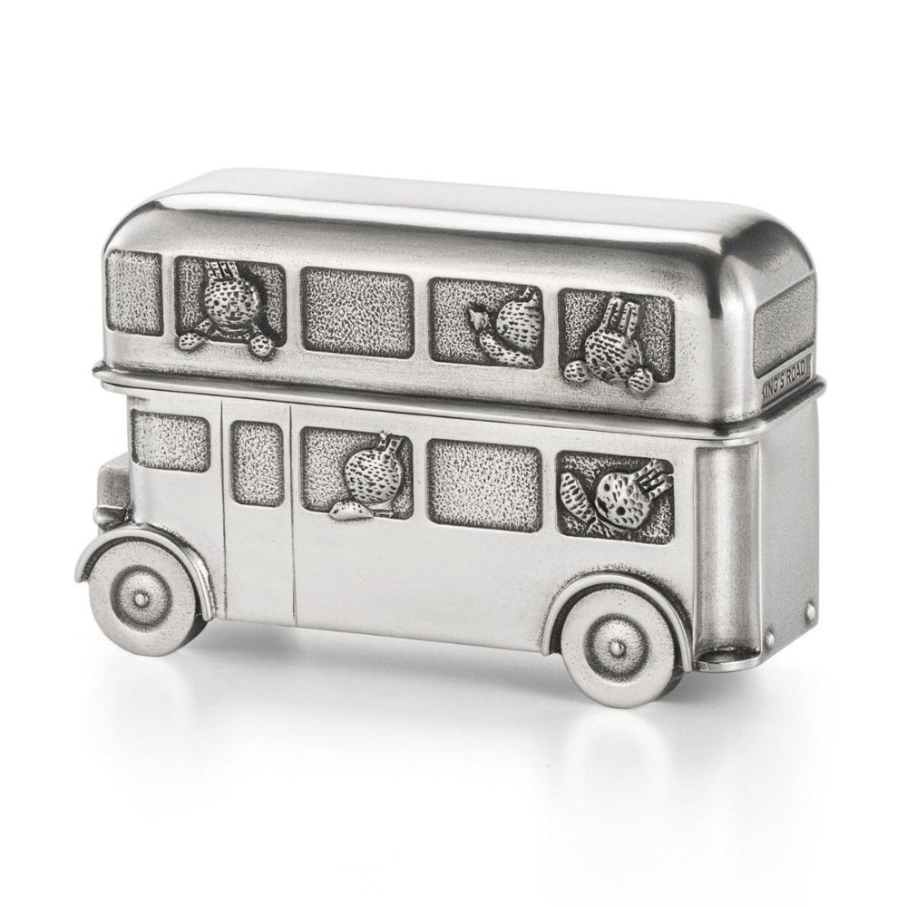 Royal Selangor Routemaster Double Decker Bus Pewter Container