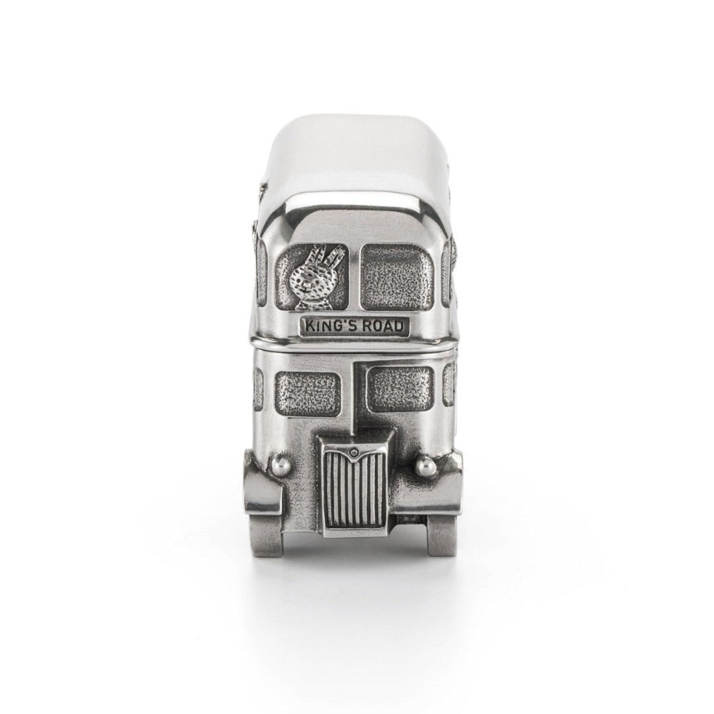 Royal Selangor Routemaster Double Decker Bus Pewter Container