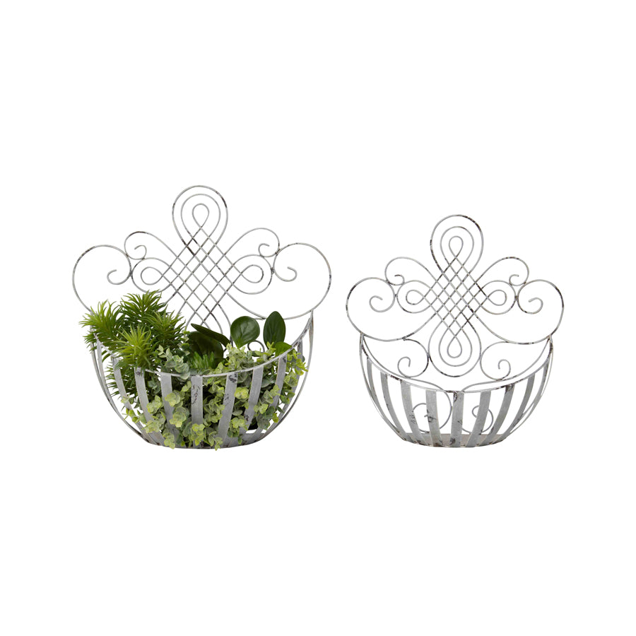 Nested Fleur Design Wall Planters Set of 2