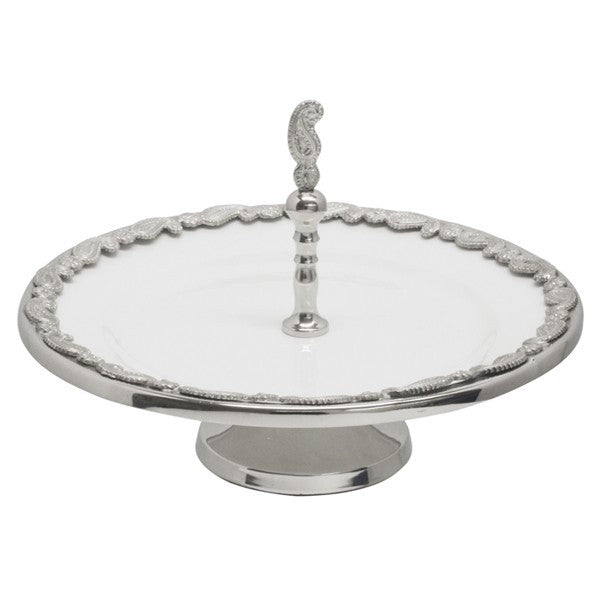 Paisley Cake Stand