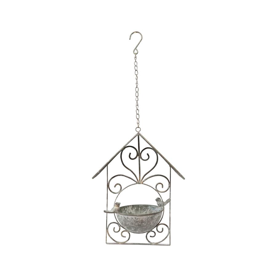 Fleur House Birdfeeder on Chain