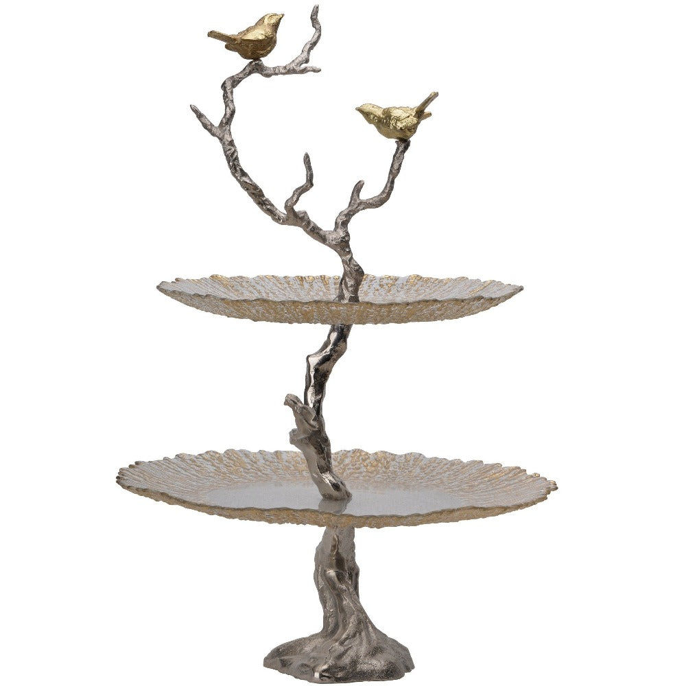 Bird And Tree Cake Stand