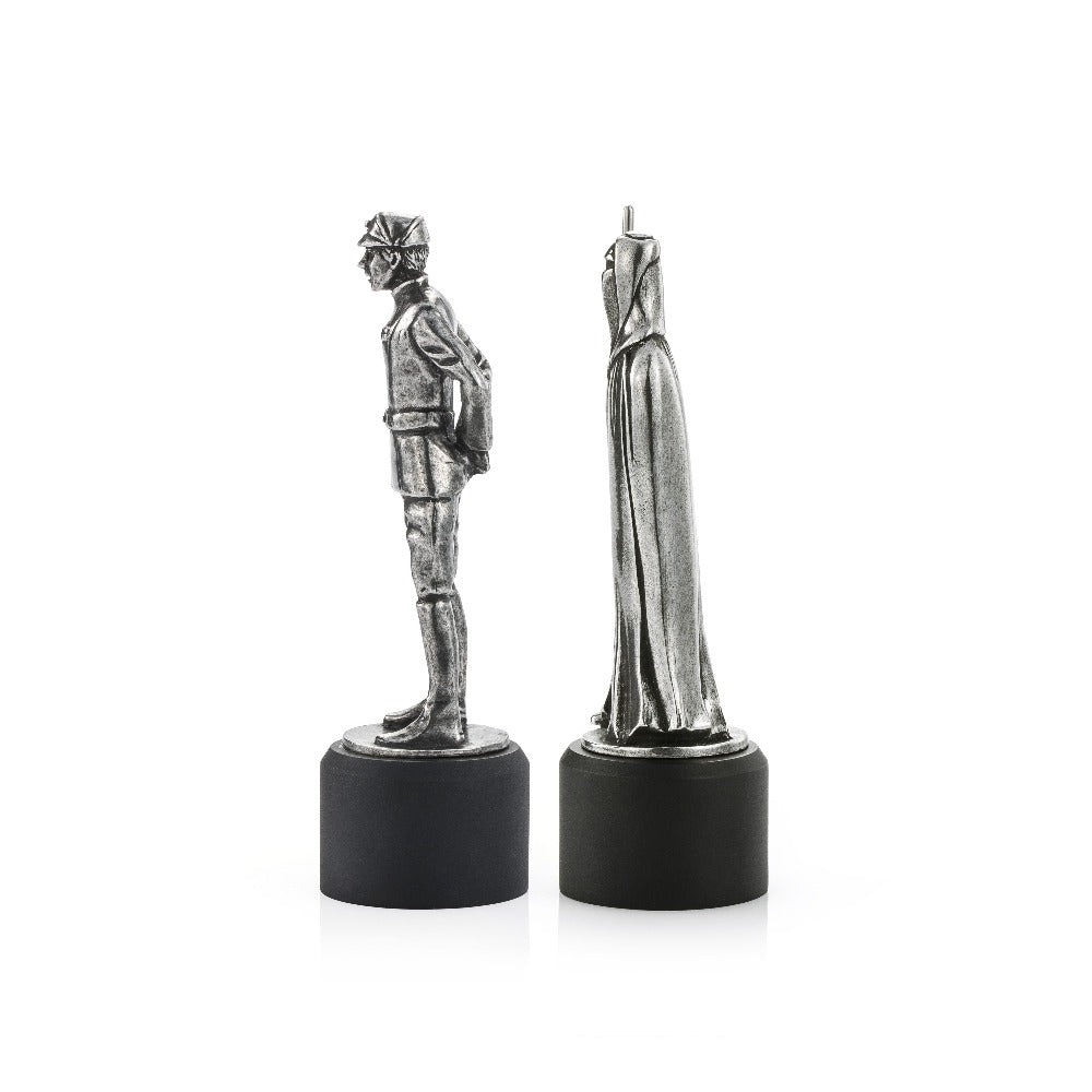 Star Wars Imperial Officer & Royal Guard Bishop & Knight Pewter Chess Piece Pair