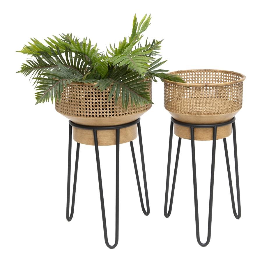 Nested Tropea Tapered Planter Pots Set of 2