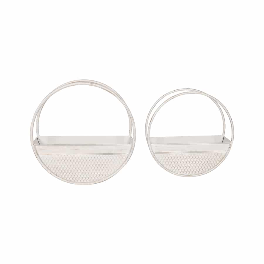 Nested Floating Beehive Wall Planters Set of 2