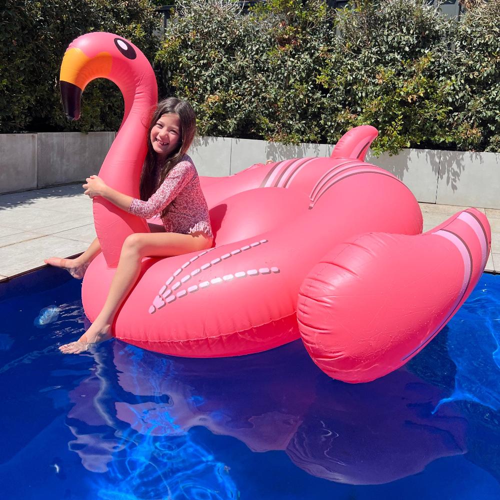 Giant Inflatable Floating Flamingo Pool Toy