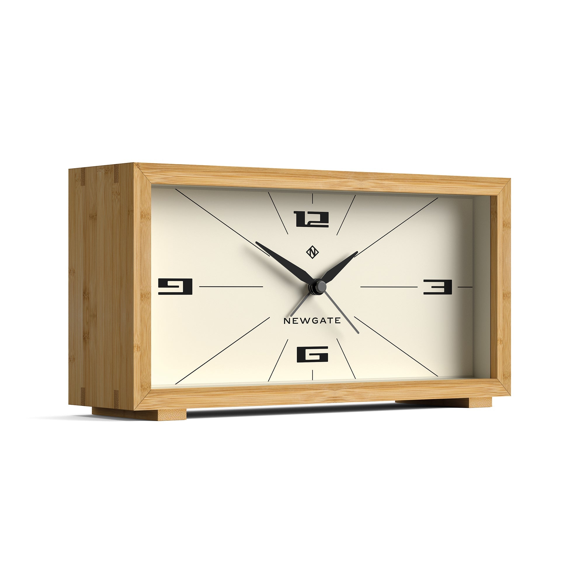 Newgate Lemur Alarm Clock - Bamboo