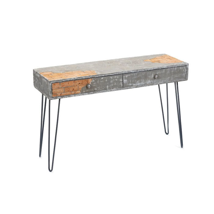 Exposed Bricks Console Table