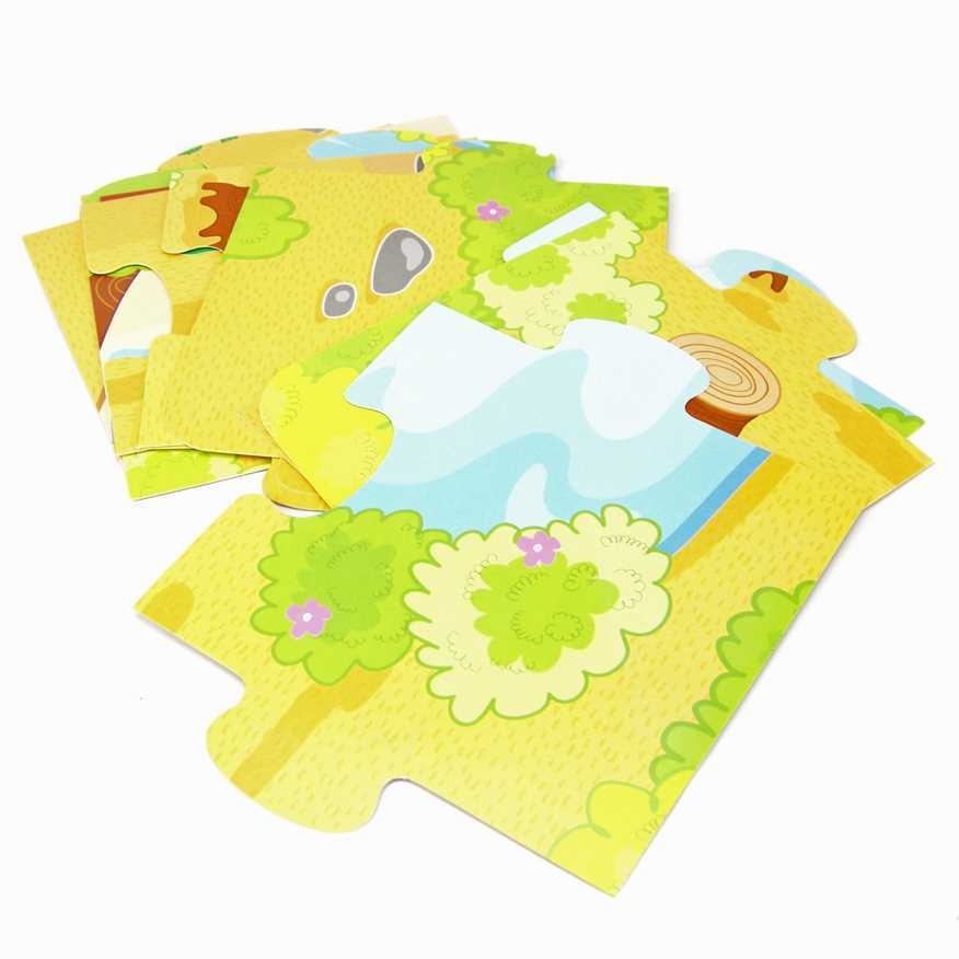 Forest Animals And Letters Blocks 80Pcs