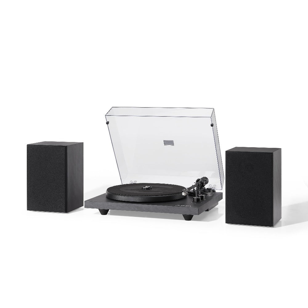 Crosley C62 Speakers & Turntable System - Black