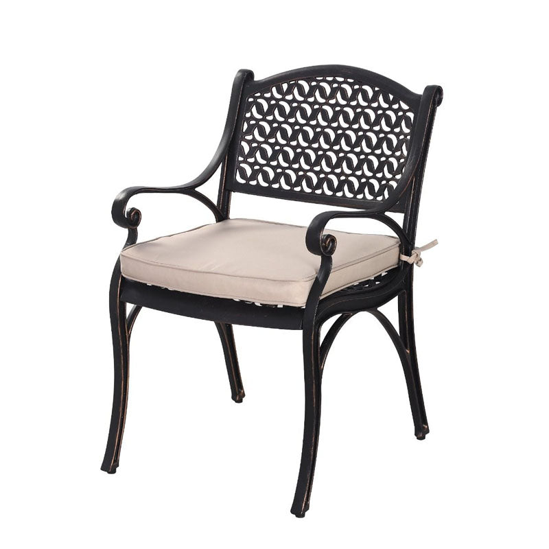 Chateau Cast Aluminium Outdoor Chairs Set Of 2