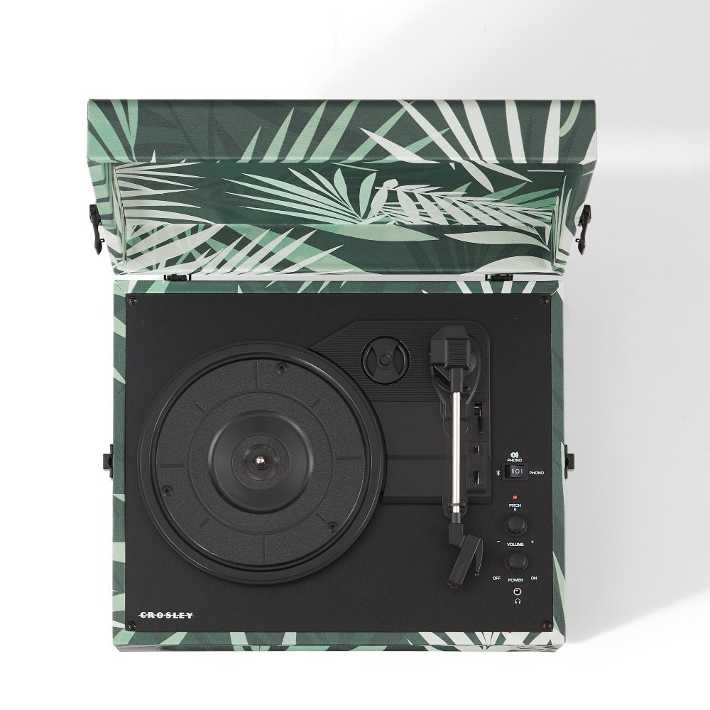 Crosley Voyager Bluetooth Portable Turntable - Botanical