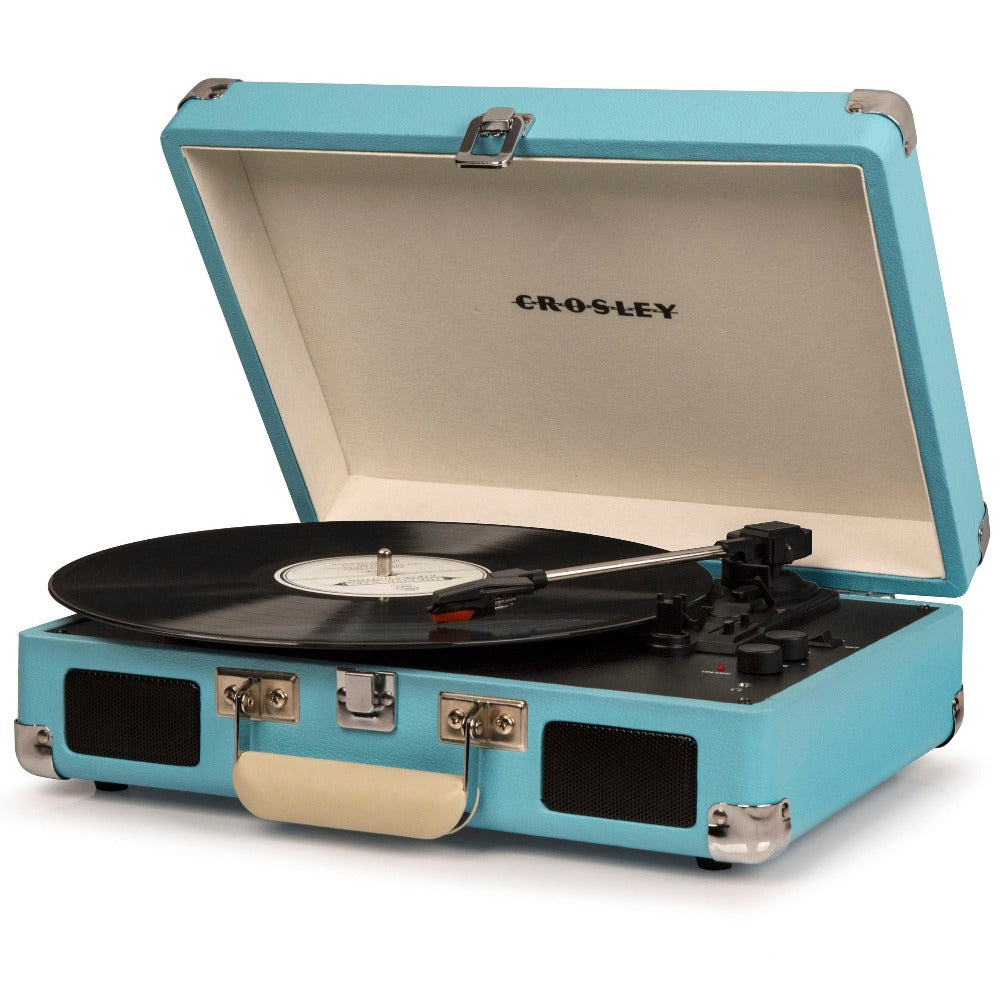 Crosley Cruiser Bluetooth Portable Turntable - Turquoise