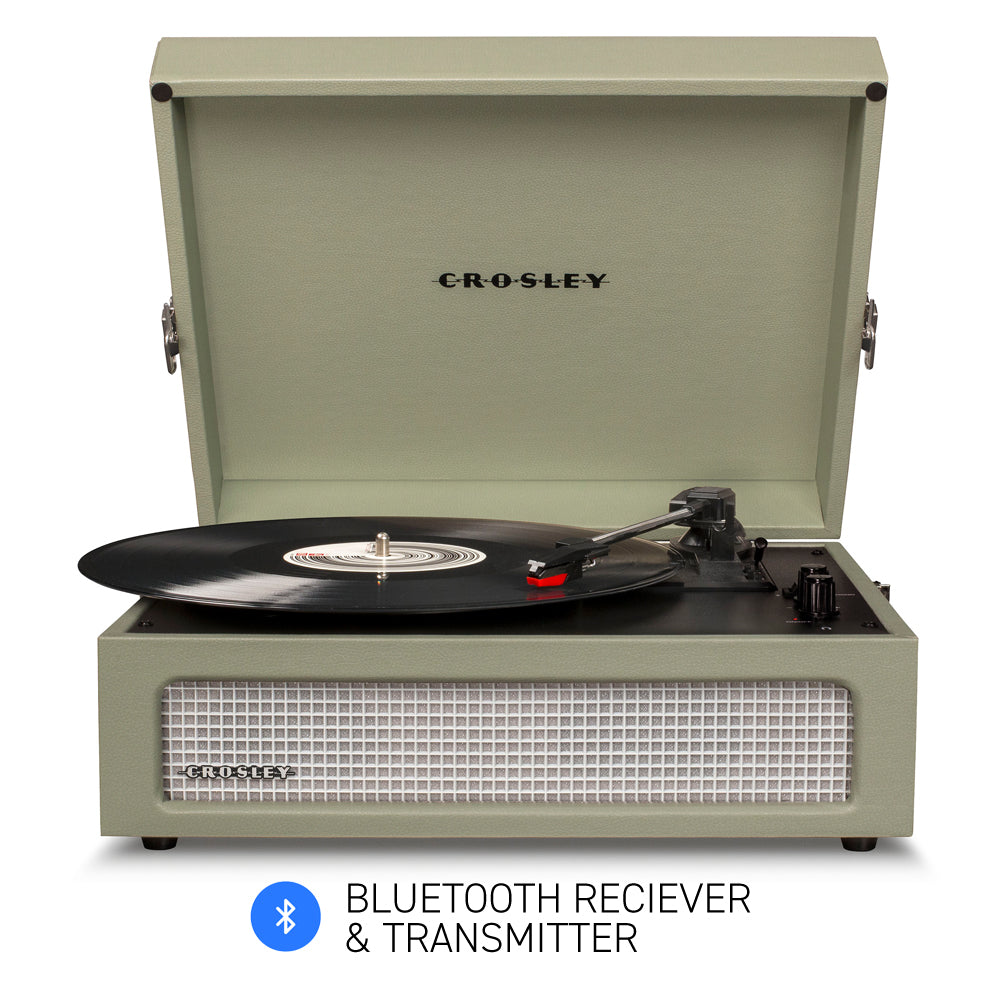 Crosley Voyager Bluetooth Portable Turntable - Sage