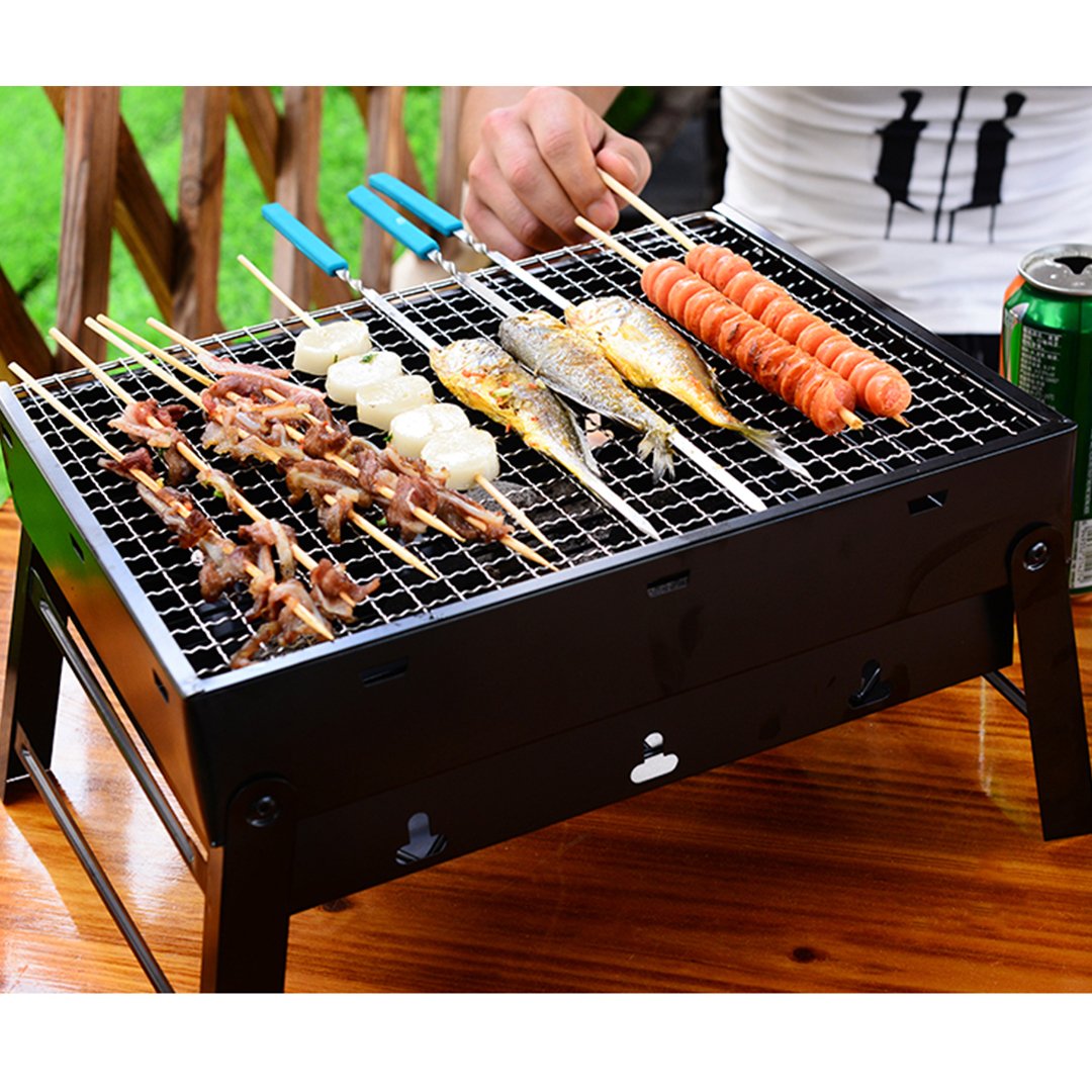 Portable Mini Folding Box-type Grill