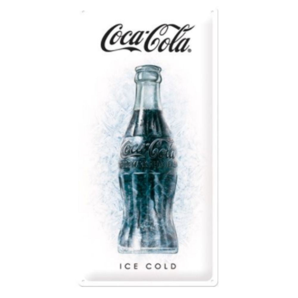 Coca Cola Ice Cold Metal Sign