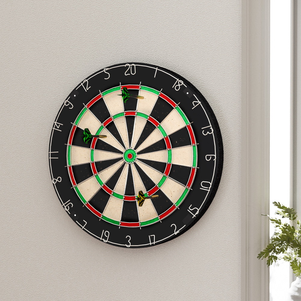 18" Dart Board Game with Steel Darts Competition Party Game