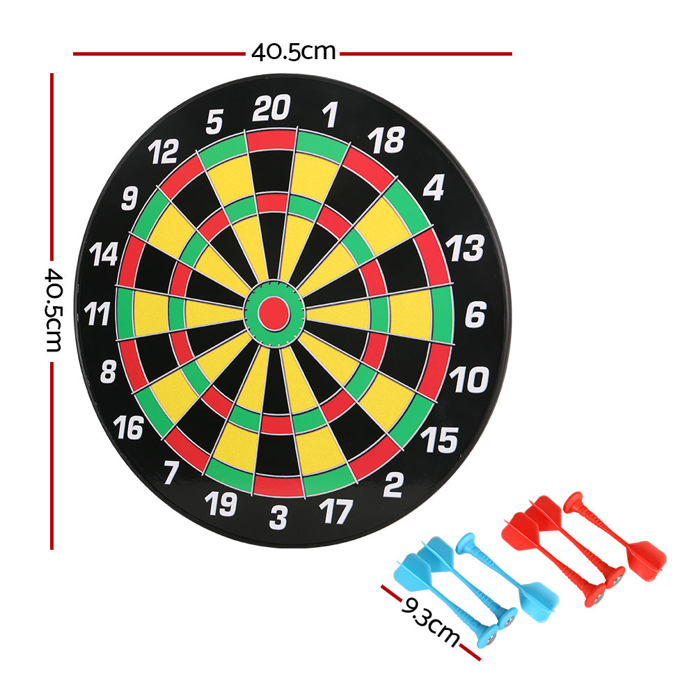 16" Dart Board Game with Magnetic Darts