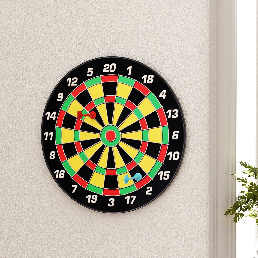 16" Dart Board Game with Magnetic Darts