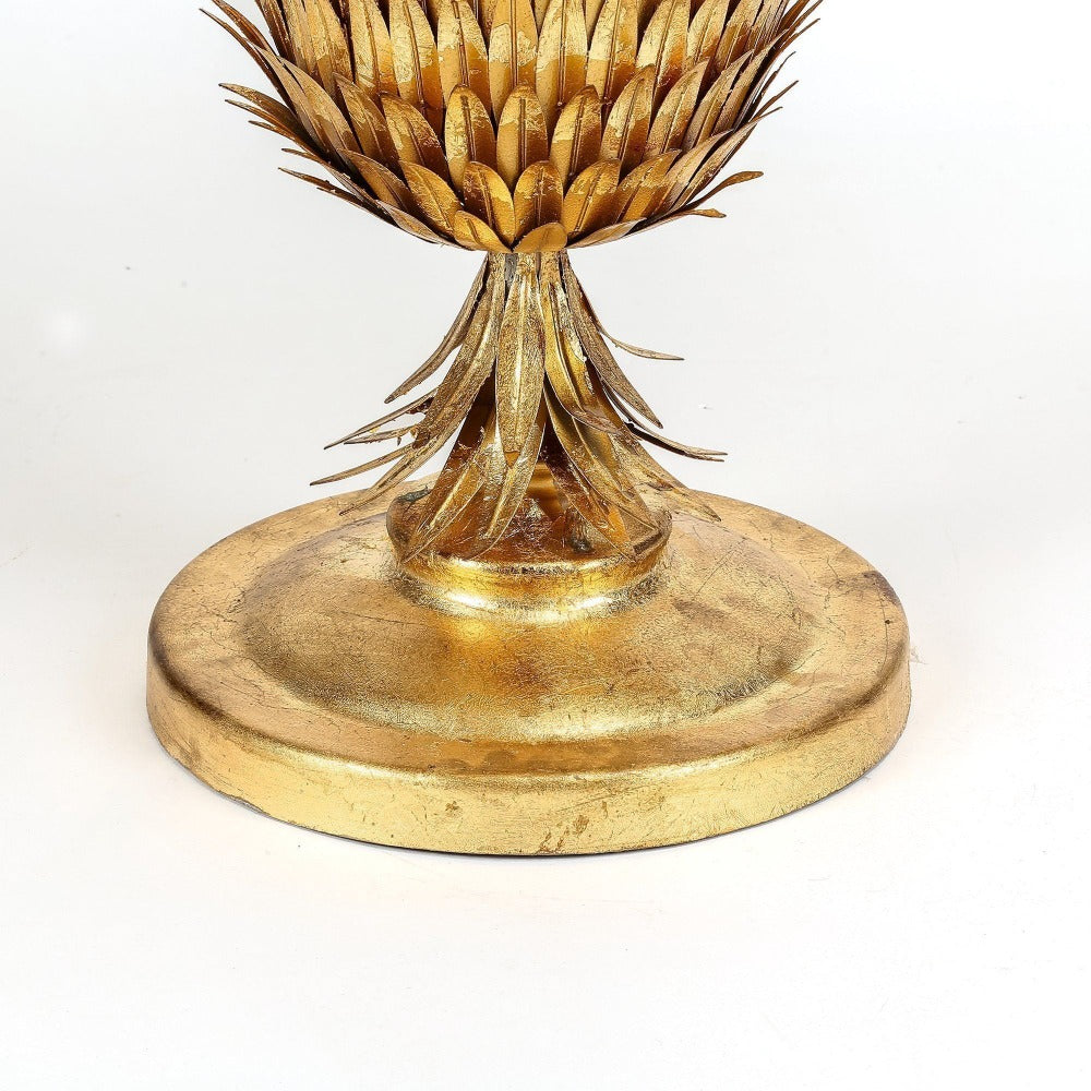 Golden Pineapple Side Table