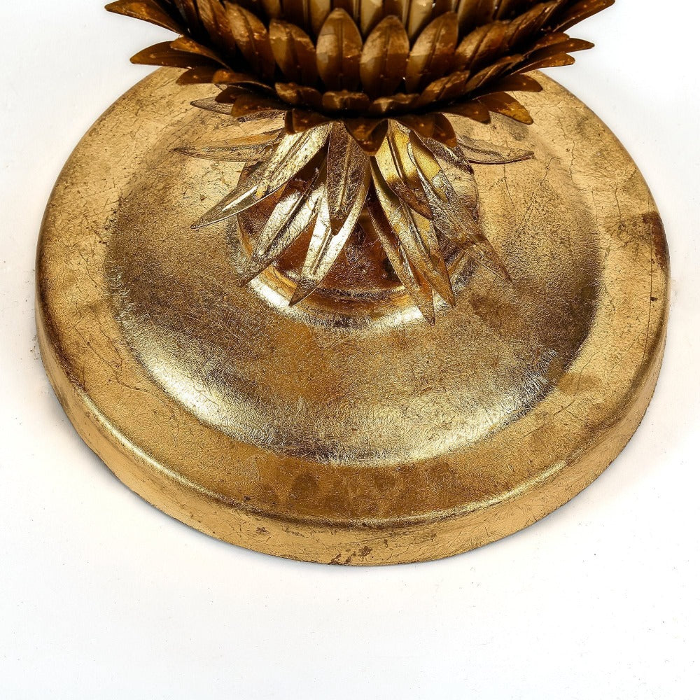 Golden Pineapple Side Table