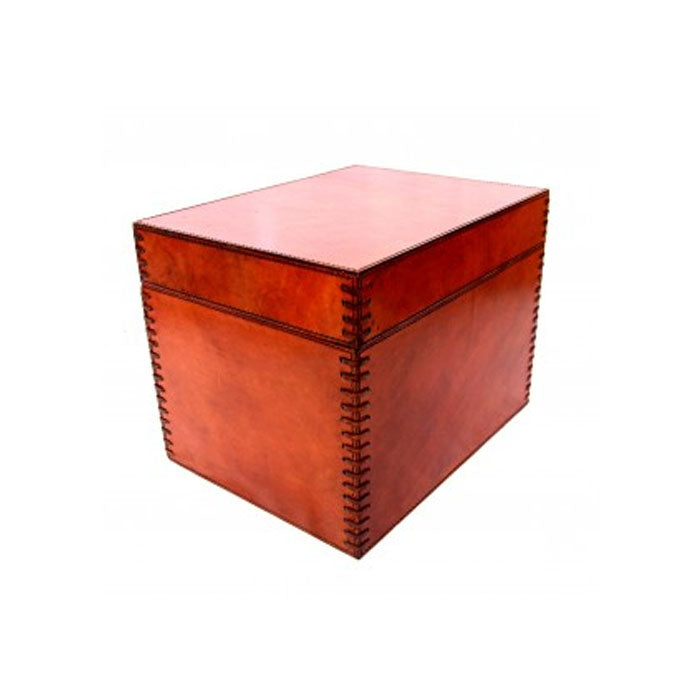 Elegant Leather Storage Box