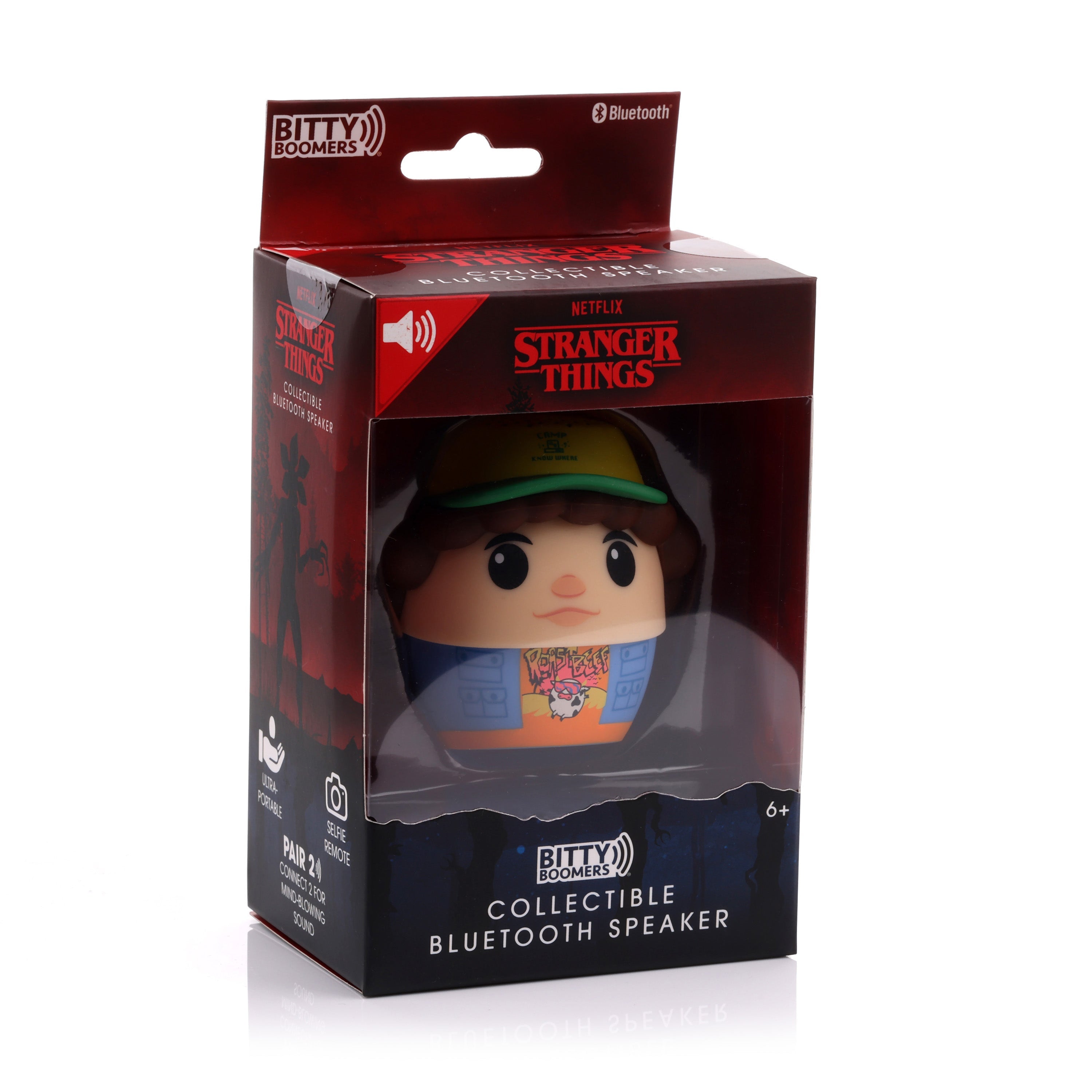 Netflix: Stranger Things Bitty Boomers Dustin Ultra-Portable  Bluetooth Speaker