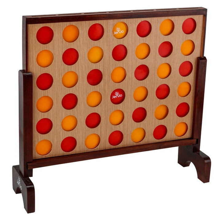 Mega Hardwood Connect Four In A Row Game 75x79cm