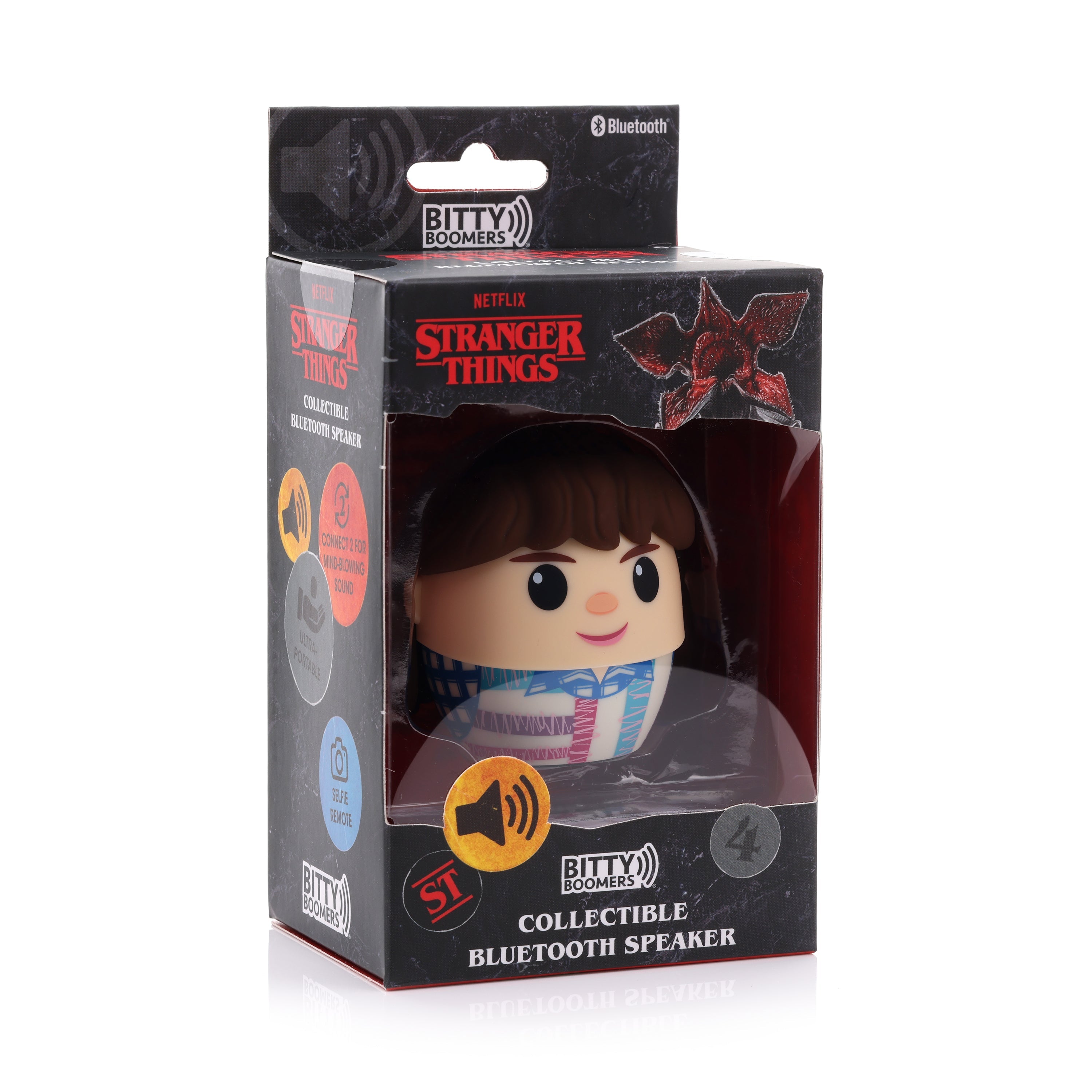 Netflix: Stranger Things Bitty Boomers Eleven Season 4 Ultra-Portable Bluetooth Speaker