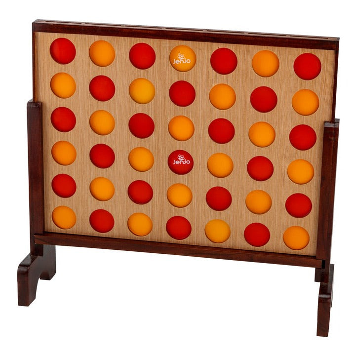 Mega Hardwood Connect Four In A Row Game 75x79cm