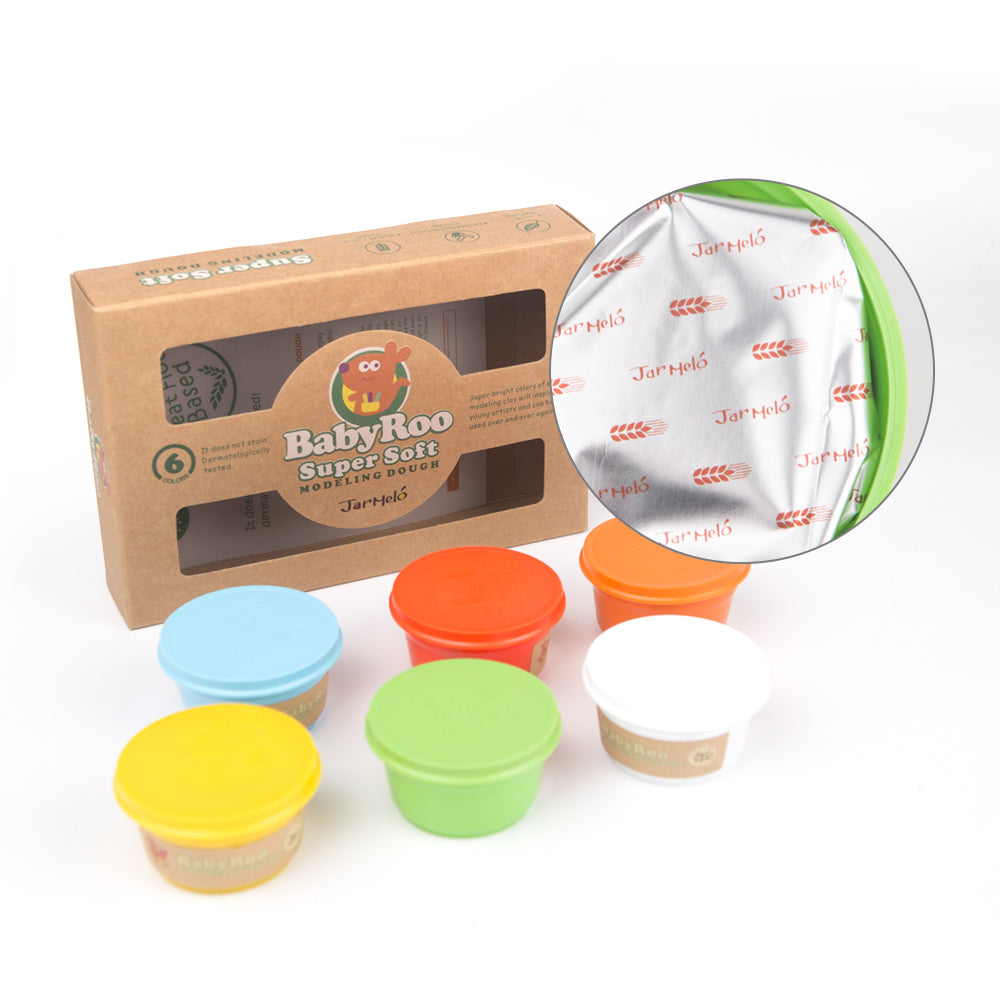 Kids Modelling Dough Set - 6 Colours