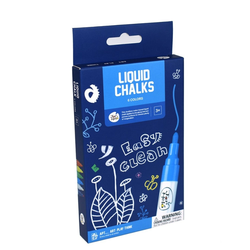 Liquid Chalk Markers - 6 Colours