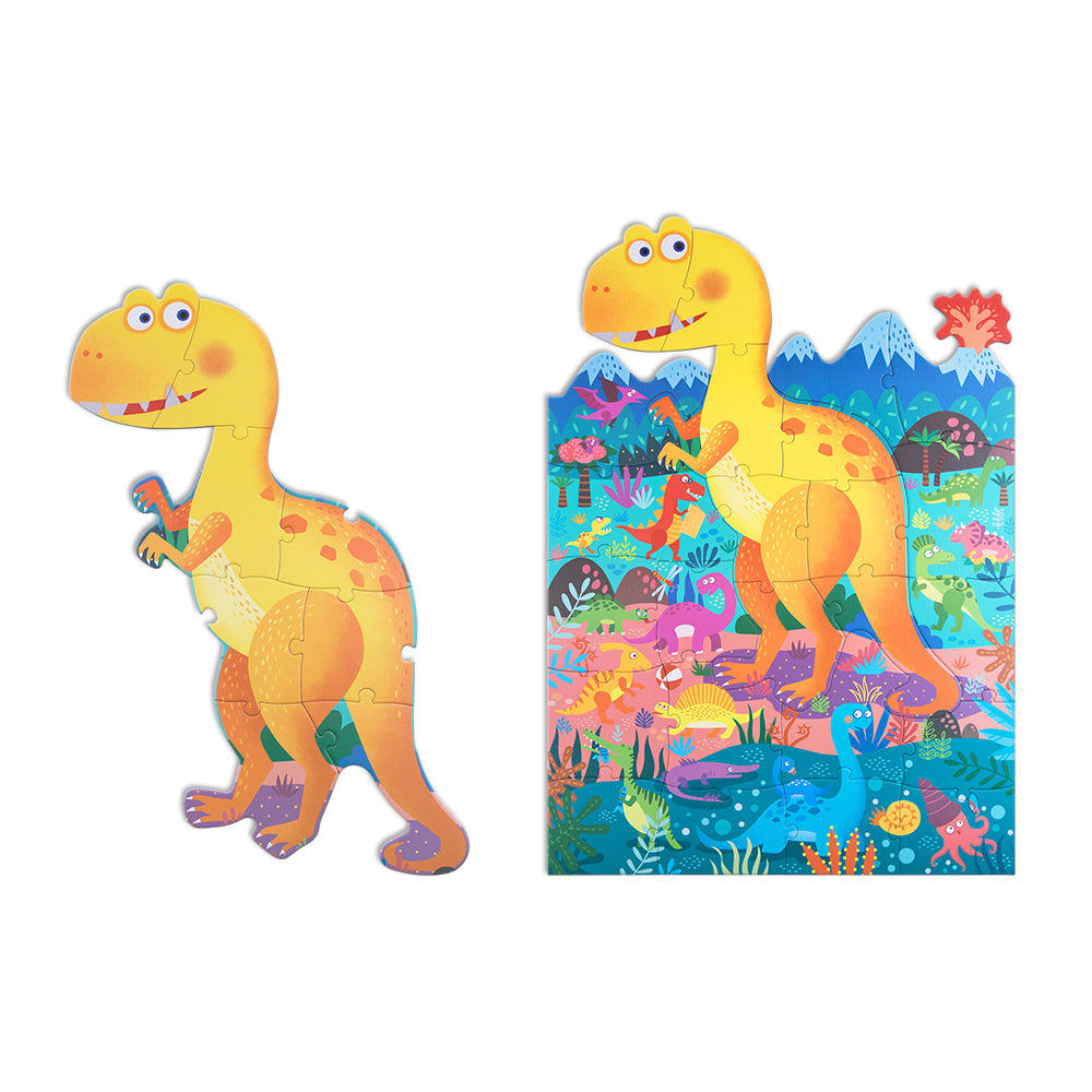 Kids Dinosaur Paradise Jigsaw Floor Puzzle 24Pcs