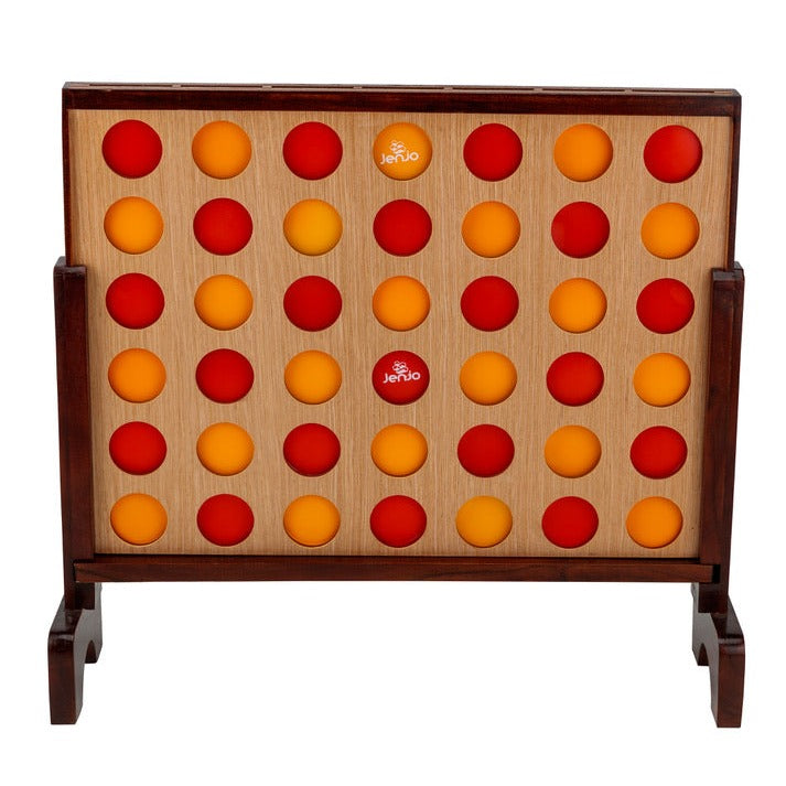 Mega Hardwood Connect Four In A Row Game 75x79cm