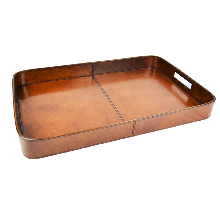 Rounded Rectangle Leather Tray (Available in 3 Colors)